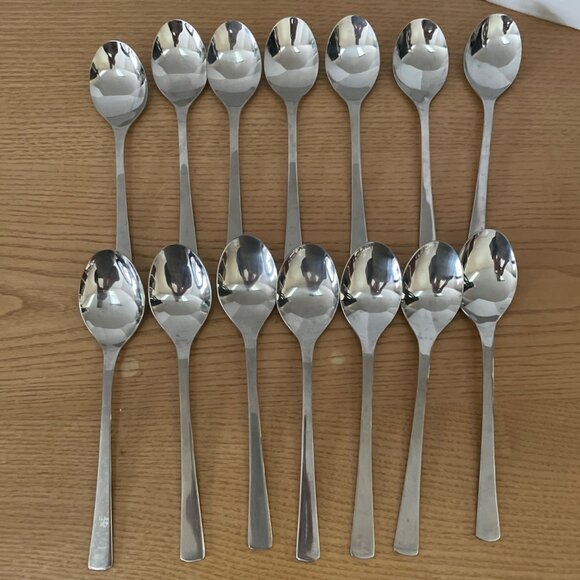 Vtg WMF Cromargan Germany Stainless Steel Flatware Set 52 Pieces w Seafood Forks - Picture 4 of 15